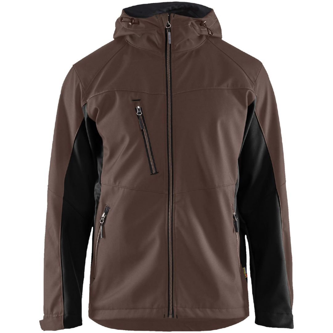Jacka 47532516 Brun / Svart BLÅKLÄDER JACKA 47532516 BRUN/SVART S