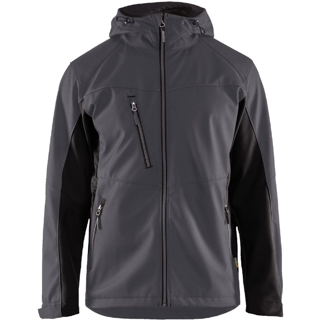 Jacka 47532516 Grå / Svart BLÅKLÄDER JACKA 47532516 GRÅ/SVART XS