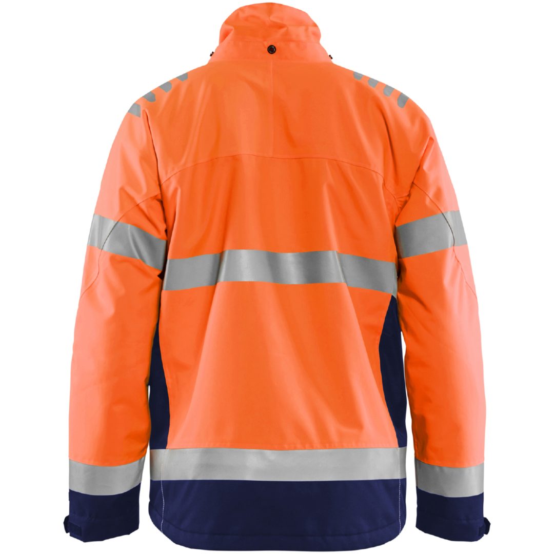 Jacka 47801977 Hivisorange / Marin BLÅKLÄDER JACKA 47801977 ORANGE/MAR XS – bild 2