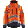 Jacka 48371977 Hivisorange / Marin BLÅKLÄDER JACKA 48371977 ORANGE/MAR XS – miniatyr 1
