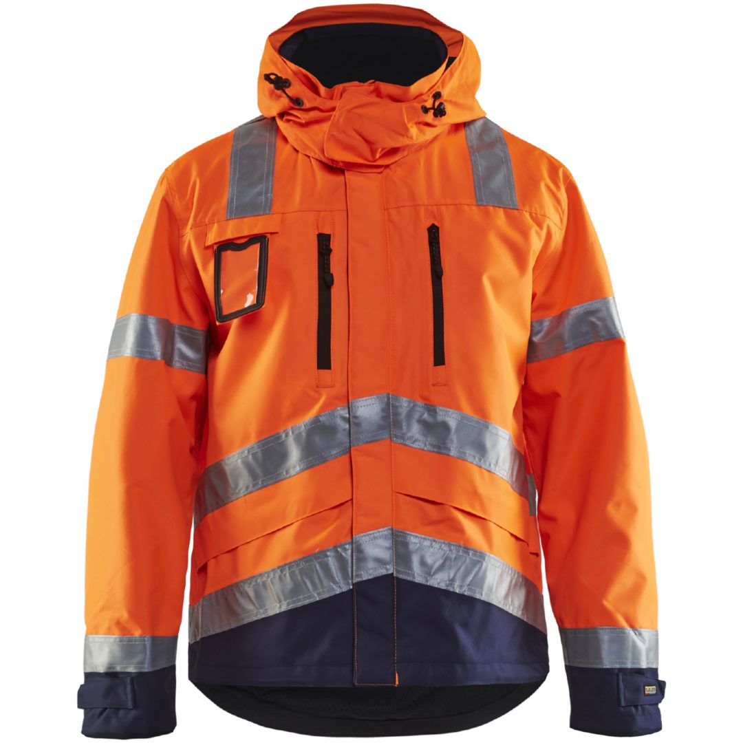Jacka 48371977 Hivisorange / Marin BLÅKLÄDER JACKA 48371977 ORANGE/MAR XS