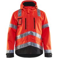 Jacka 48371977 Hivisröd / Svart BLÅKLÄDER