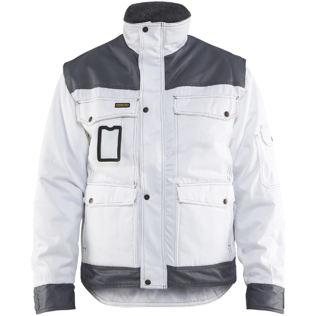 Jacka 48651900 Vit / Grå BLÅKLÄDER JACKA 48651900 VIT/GRÅ S