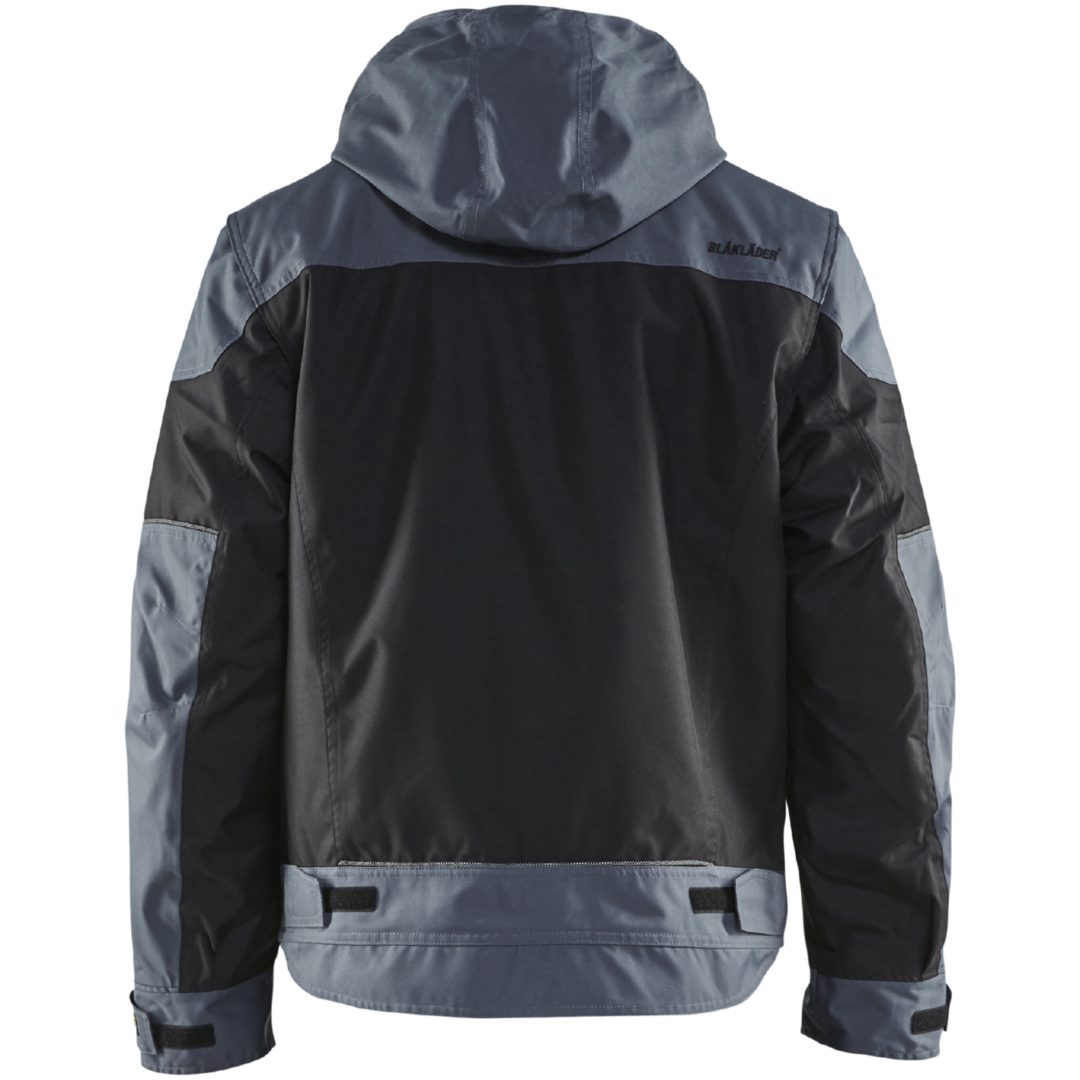 Jacka 48861977 Svart / Grå BLÅKLÄDER JACKA 48861977 SVART/GRÅ S – bild 2
