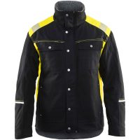 Jacka 49151370 Svart / Gul BLÅKLÄDER