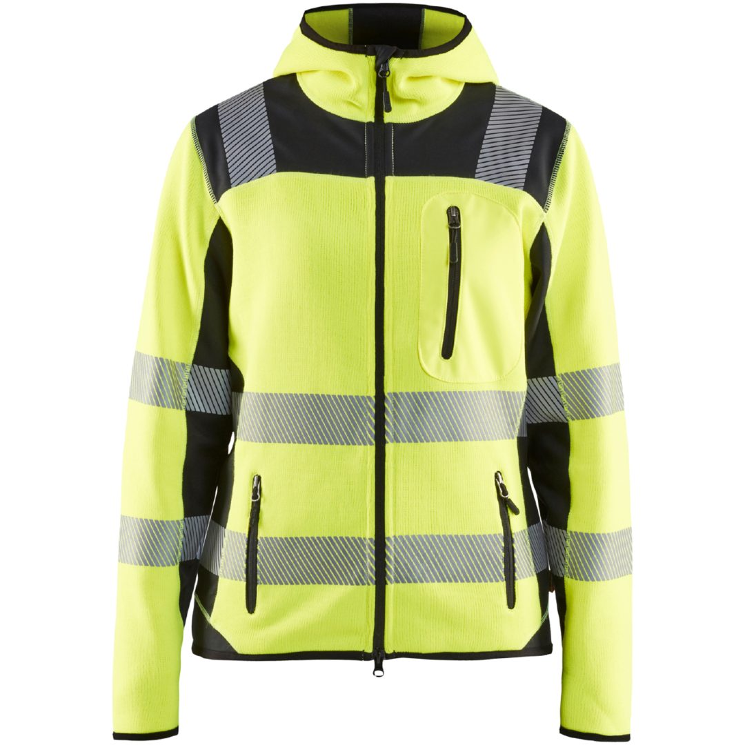 Jacka 49672120 Hivisgul / Svart BLÅKLÄDER JACKA 49672120 GUL/SVART XS