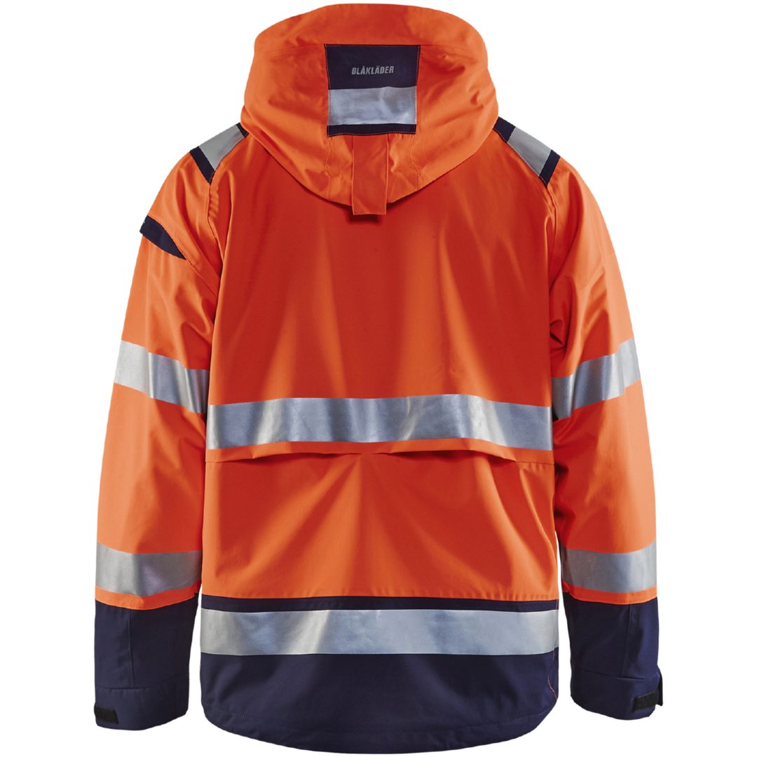 Jacka 49871987 Hivisorange / Marin BLÅKLÄDER JACKA 49871987 ORANGE/MAR XS – bild 2