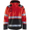 Jacka 49871987 Hivisröd / Svart BLÅKLÄDER JACKA 49871987 RÖD/SVART XS – miniatyr 1