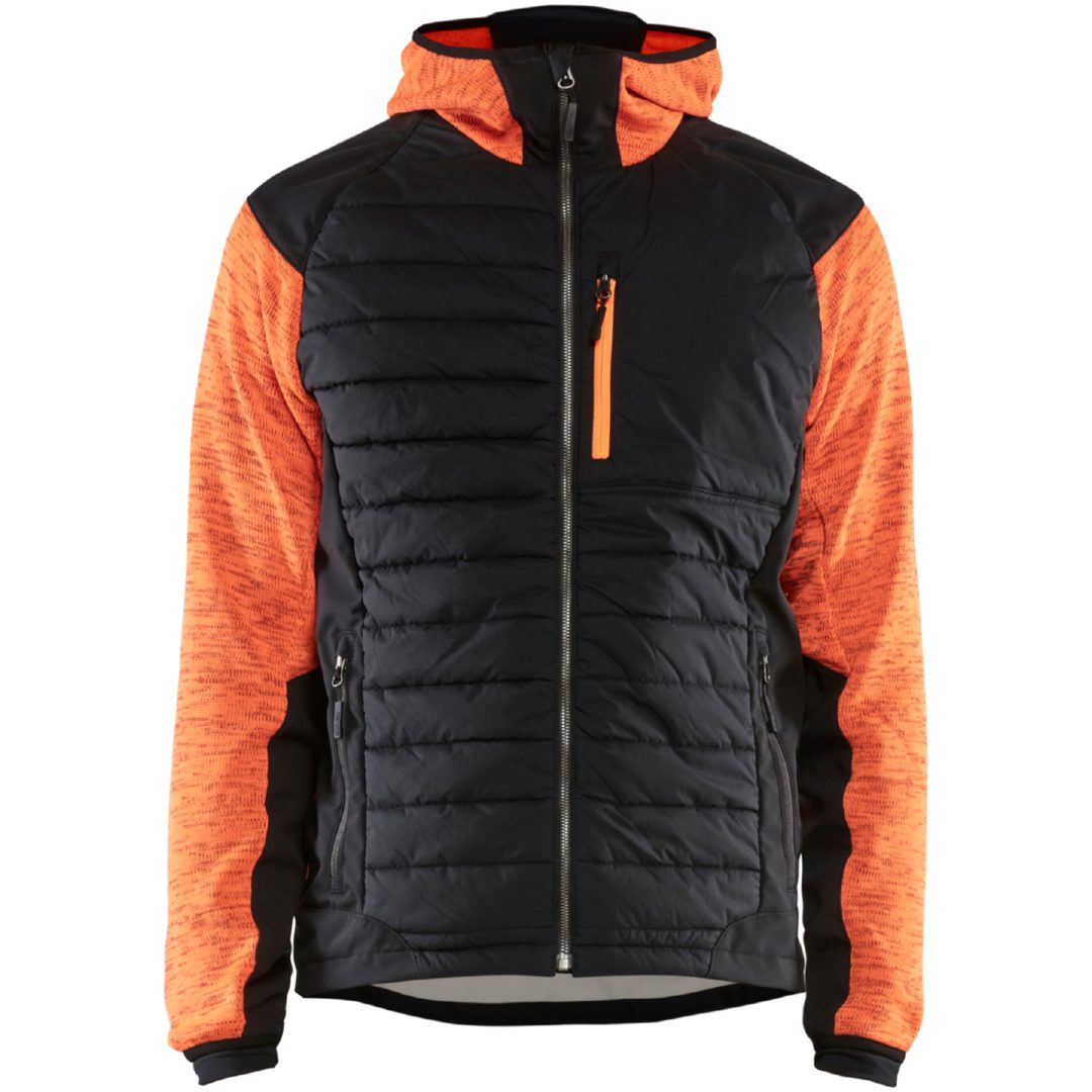 Jacka 59302117 Hivisorange / Svart BLÅKLÄDER JACKA 59302117 ORANGE/SVA XS