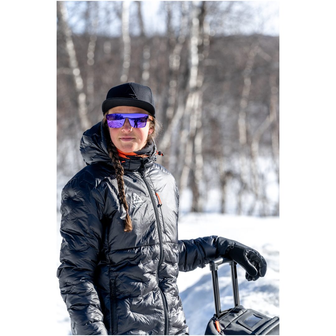 Jacka Altitude Light Puffer Svart AMOQ XS – bild 3