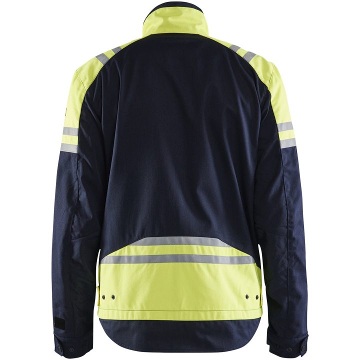 Jacka Blå/hivisgul 45051519 Blåkläder XS – bild 2