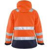 Jacka Dam 48721987 Hivisorange / Marin BLÅKLÄDER JACKA 48721987 ORANGE/MAR XS – miniatyr 2