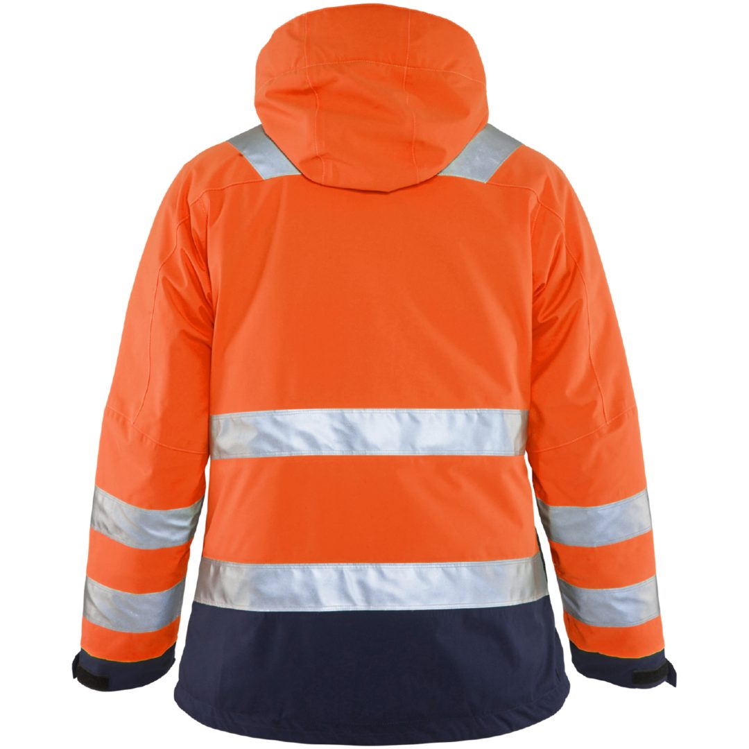 Jacka Dam 48721987 Hivisorange / Marin BLÅKLÄDER JACKA 48721987 ORANGE/MAR XS – bild 2