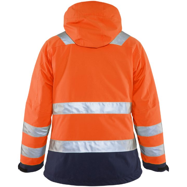 Jacka Dam 48721987 Hivisorange / Marin BLÅKLÄDER JACKA 48721987 ORANGE/MAR XS – bild 2