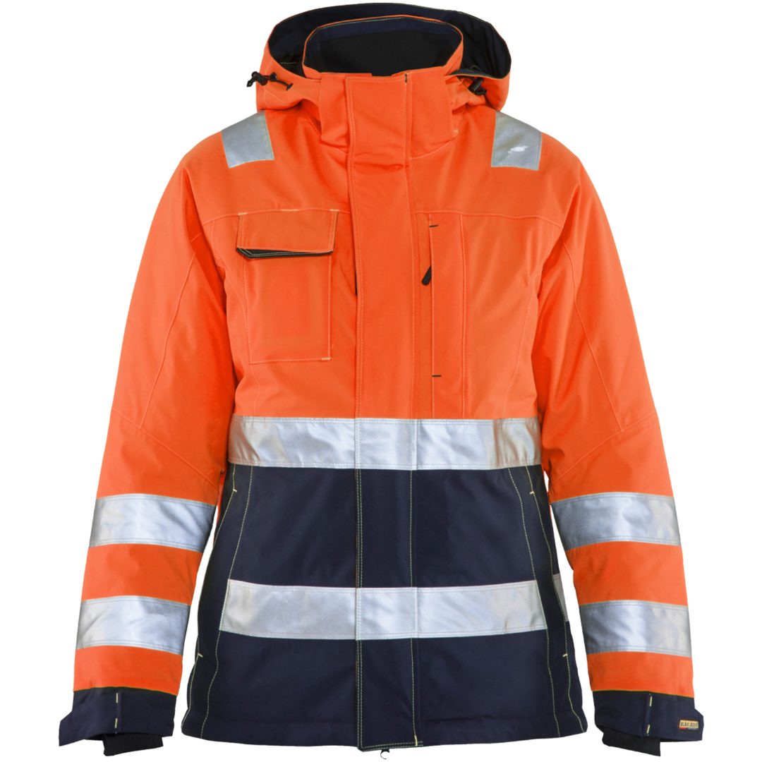 Jacka Dam 48721987 Hivisorange / Marin BLÅKLÄDER JACKA 48721987 ORANGE/MAR XS