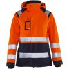 Jacka Dam 49041987 Hivisorange / Marin BLÅKLÄDER JACKA 49041987 ORANGE/MARI XS – miniatyr 1