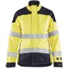 Jacka dam 49691512 Hivisgul / Marin BLÅKLÄDER JACKA 49691512 GUL/MARIN XS – miniatyr 1