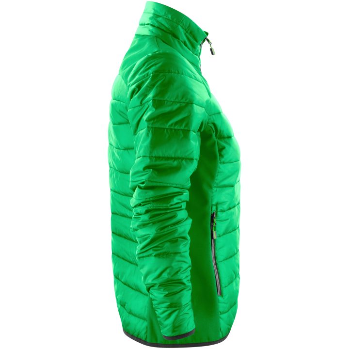 Jacka Dam Expedition Klargrön Printer Essentials XS – bild 3