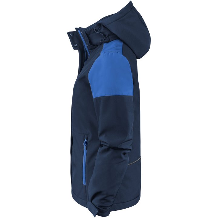 Jacka Dam Padded Softshell Marinblå/koboltblå Printer PRIME 3XL – bild 3