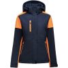 Jacka Dam Padded Softshell Marinblå/neonorange Printer PRIME XS – miniatyr 1
