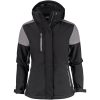 Jacka Dam Padded Softshell Svart/antracit Printer PRIME 3XL – miniatyr 5