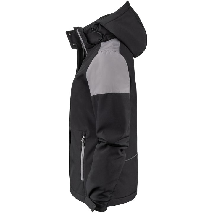 Jacka Dam Padded Softshell Svart/antracit Printer PRIME 3XL – bild 6