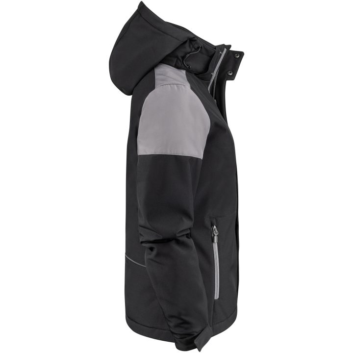 Jacka Dam Padded Softshell Svart/antracit Printer PRIME 3XL – bild 8