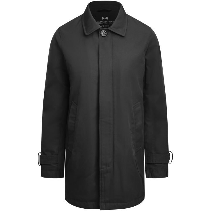 Jacka Dam The Car Coat Svart J.Harvest & Frost XS – bild 2
