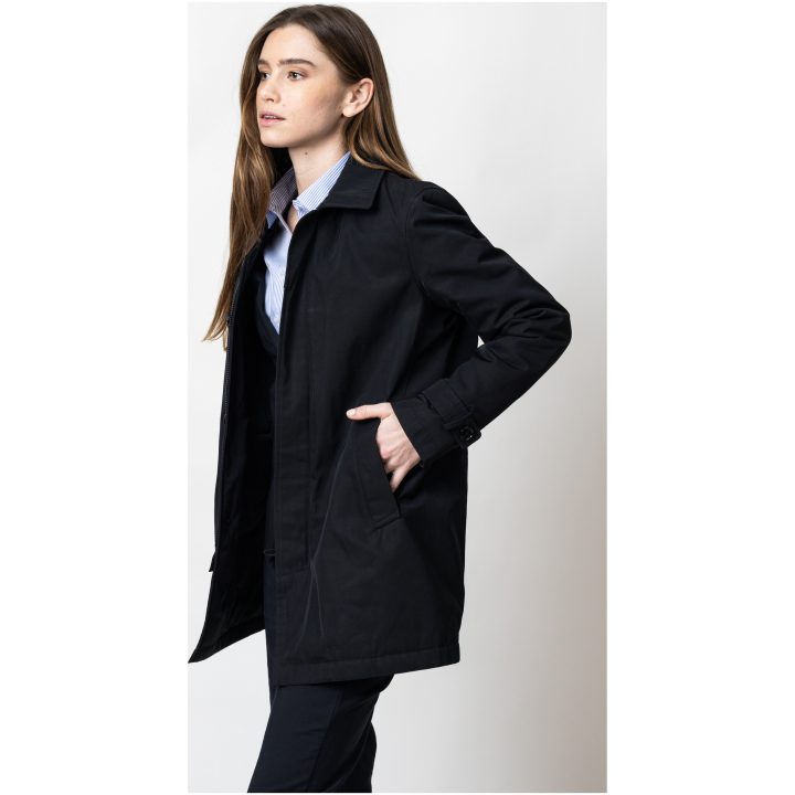 Jacka Dam The Car Coat Svart J.Harvest & Frost XS – bild 3
