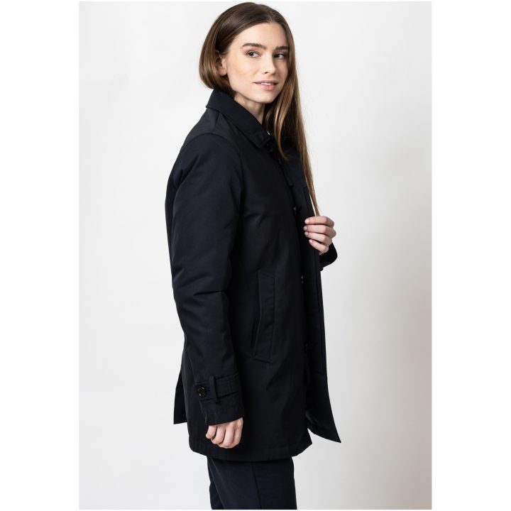 Jacka Dam The Car Coat Svart J.Harvest & Frost XS – bild 5