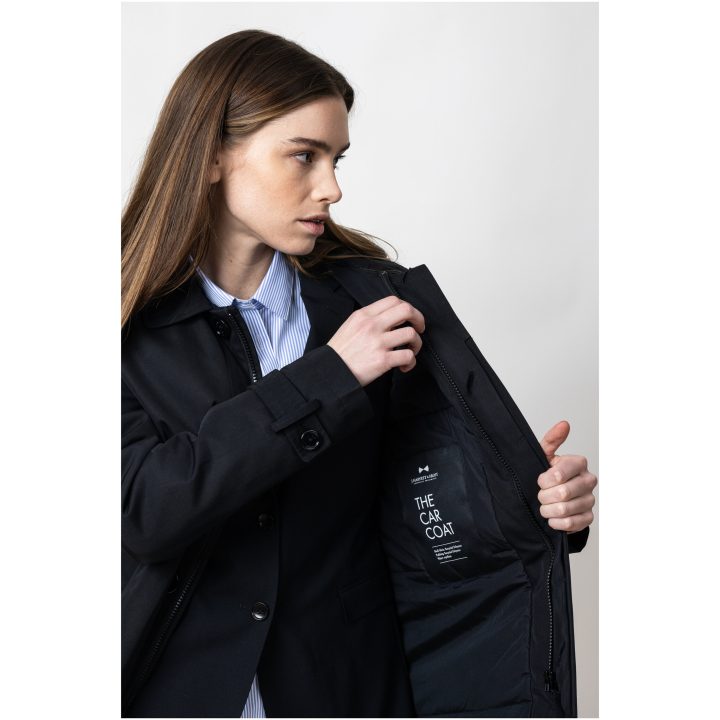 Jacka Dam The Car Coat Svart J.Harvest & Frost XS – bild 6