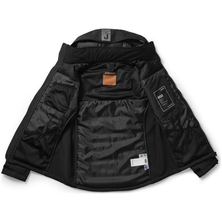 Jacka Hybrid 1075 Svart Jobman – bild 8