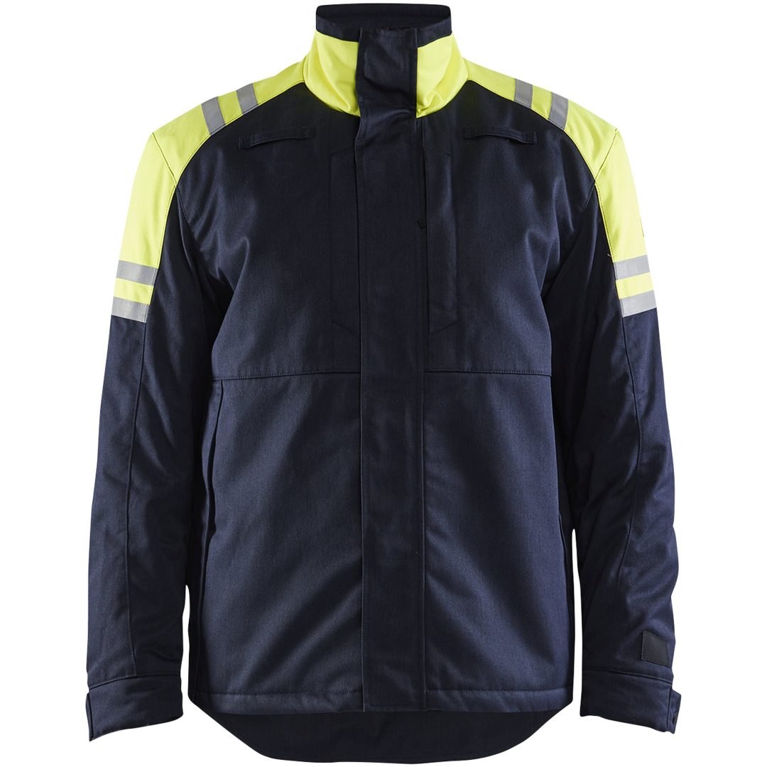Jacka Marin/hivisgul 45151519 Blåkläder XS