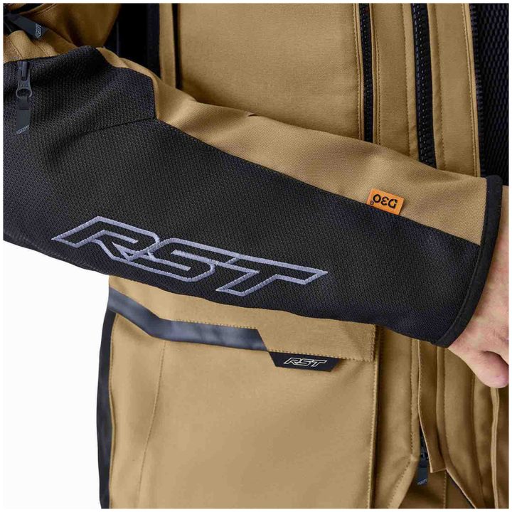 Jacka Pro Series Adventure D3O Textil Sand/Svart RST 50 – bild 12