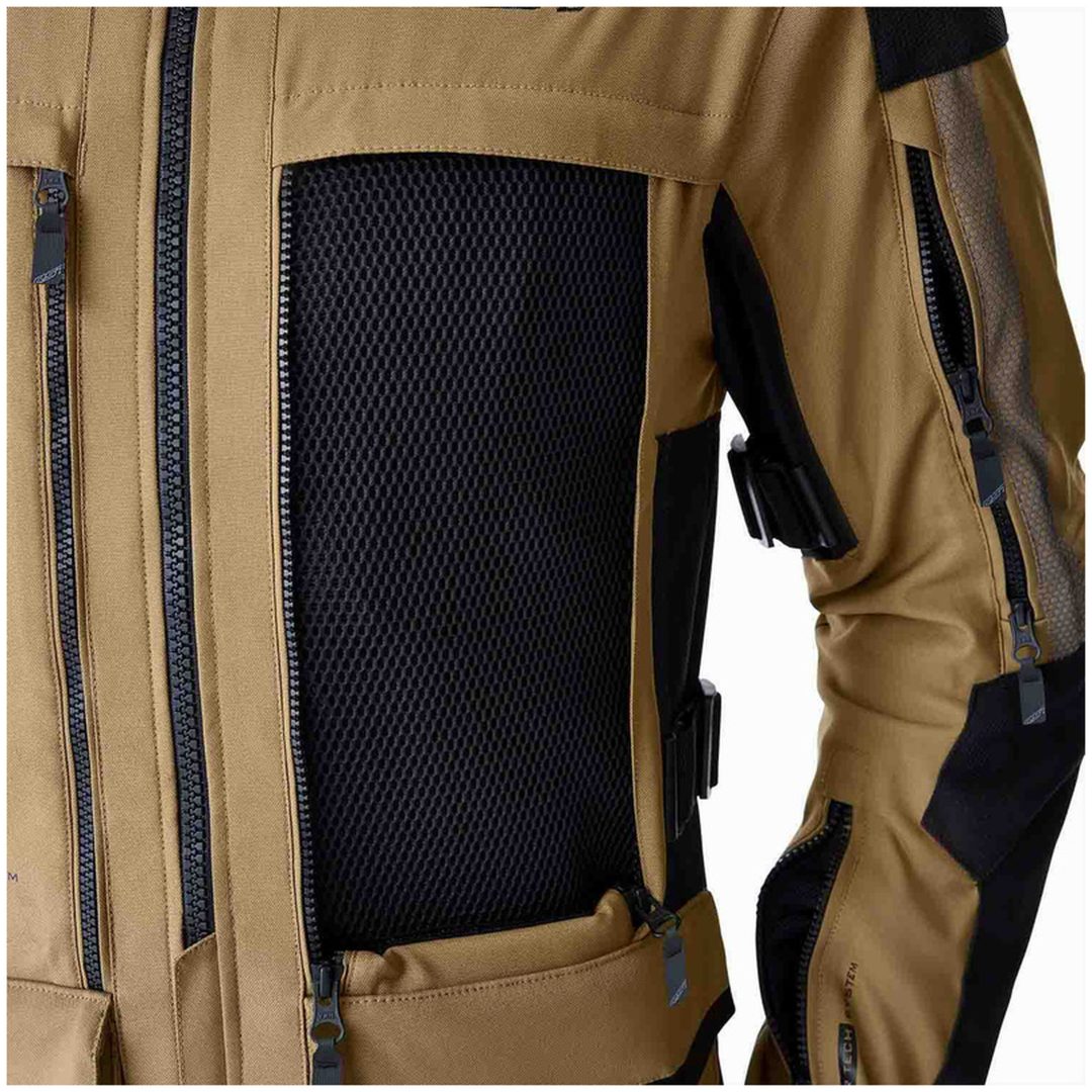 Jacka Pro Series Adventure D3O Textil Sand/Svart RST 50 – bild 9