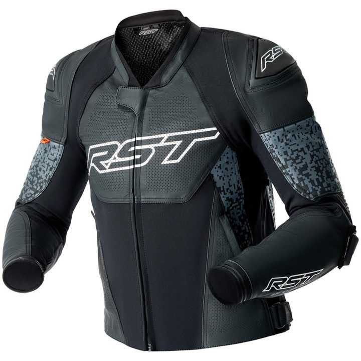 Jacka Pro Series Supersport-K D3O Läder Svart/Grå RST s – bild 2