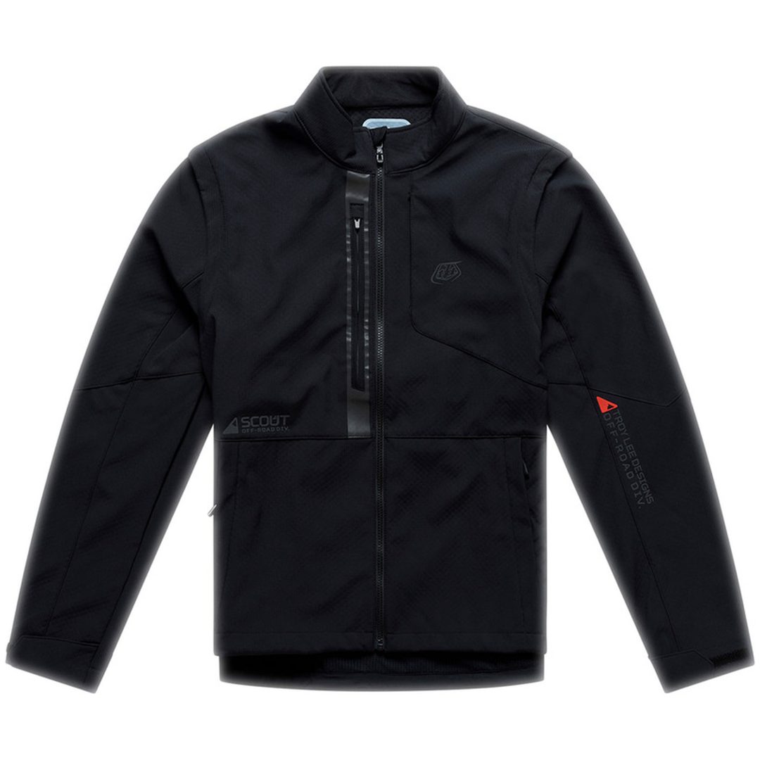 Jacka Scout Softshell Svart TROY LEE DESIGNS Small – bild 8