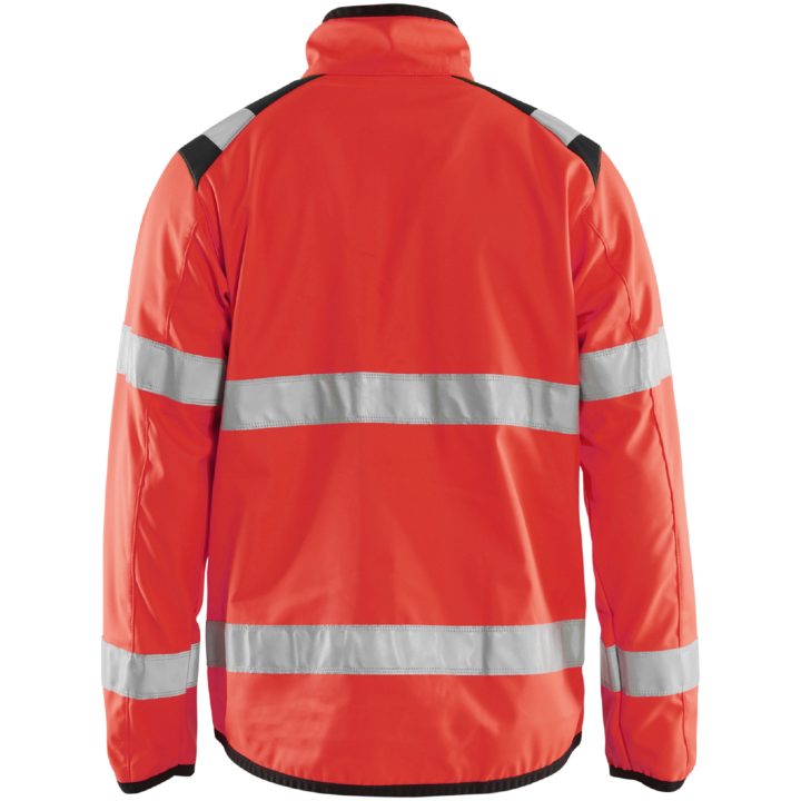 Jacka softshell 48772516 BLÅKLÄDER JACKA 48772516 GUL/MARIN XS – bild 2