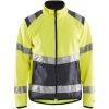 Jacka softshell 48772516 Hivisgul / Grå BLÅKLÄDER JACKA 48772516 GUL/GRÅ XS – miniatyr 1