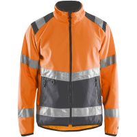 Jacka softshell 48772516 Orange / Grå BLÅKLÄDER