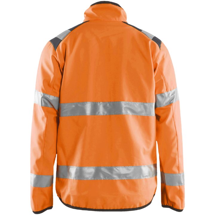 Jacka softshell 48772516 Orange / Grå BLÅKLÄDER JACKA 48772516 ORANGE/GRÅ XS – bild 2