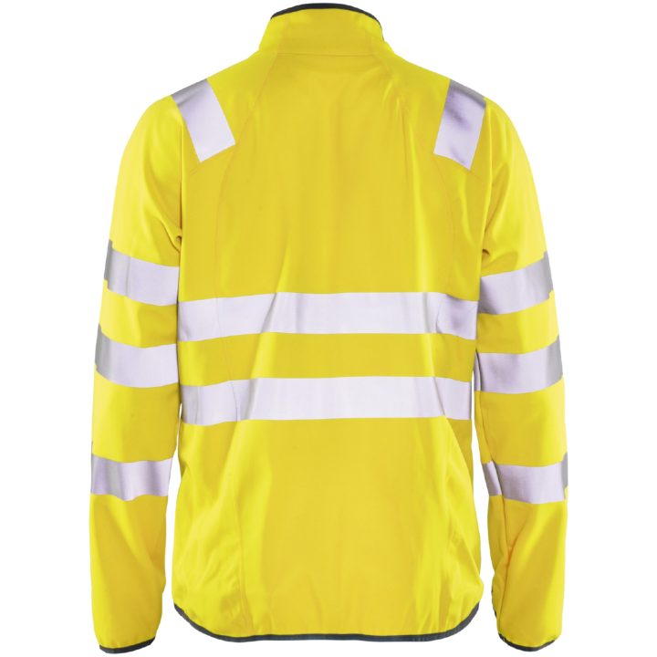 Jacka Softshell 49062512 Hivisgul BLÅKLÄDER JACKA 49062512 GUL XS – bild 2