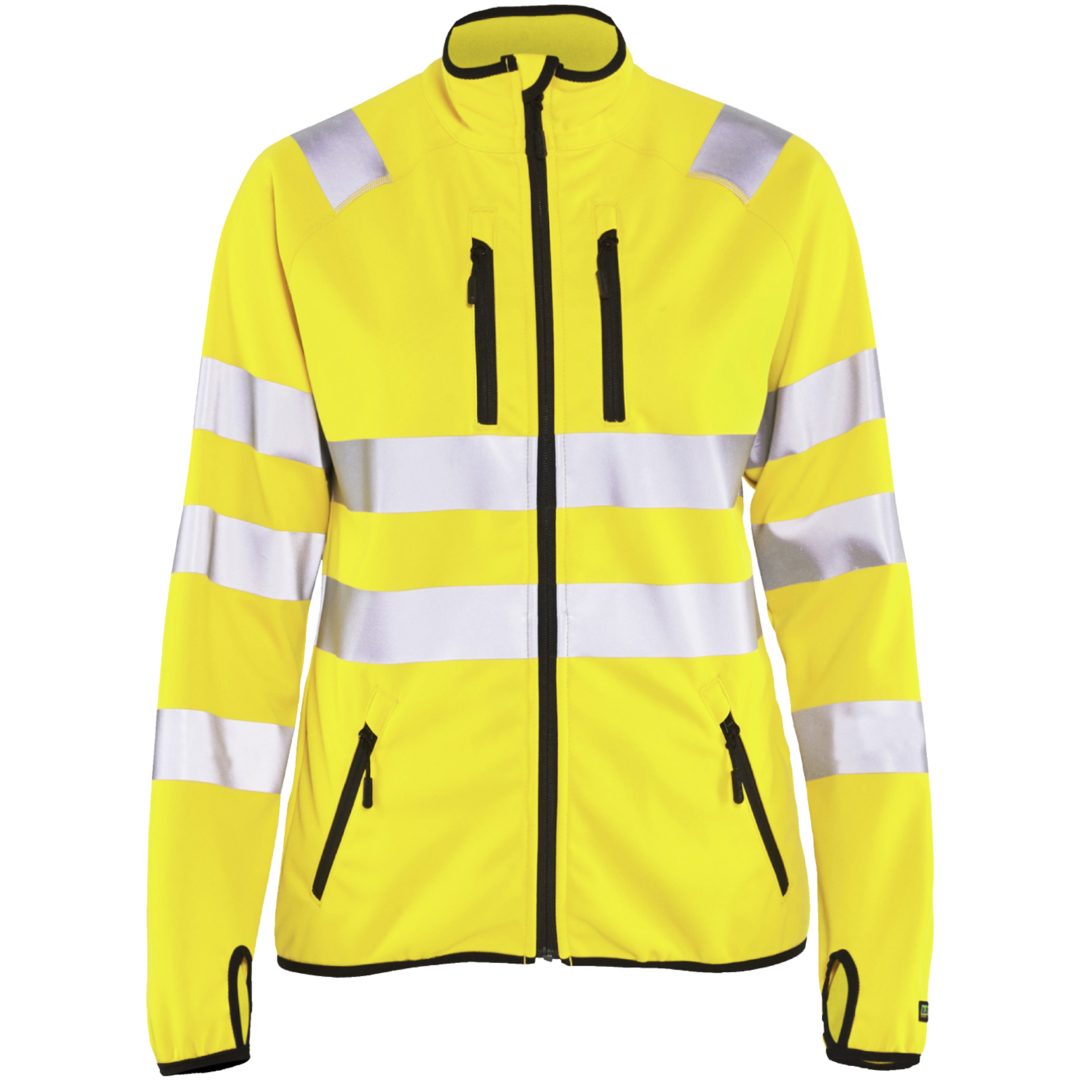 Jacka Softshell 49062512 Hivisgul BLÅKLÄDER JACKA 49062512 GUL XS