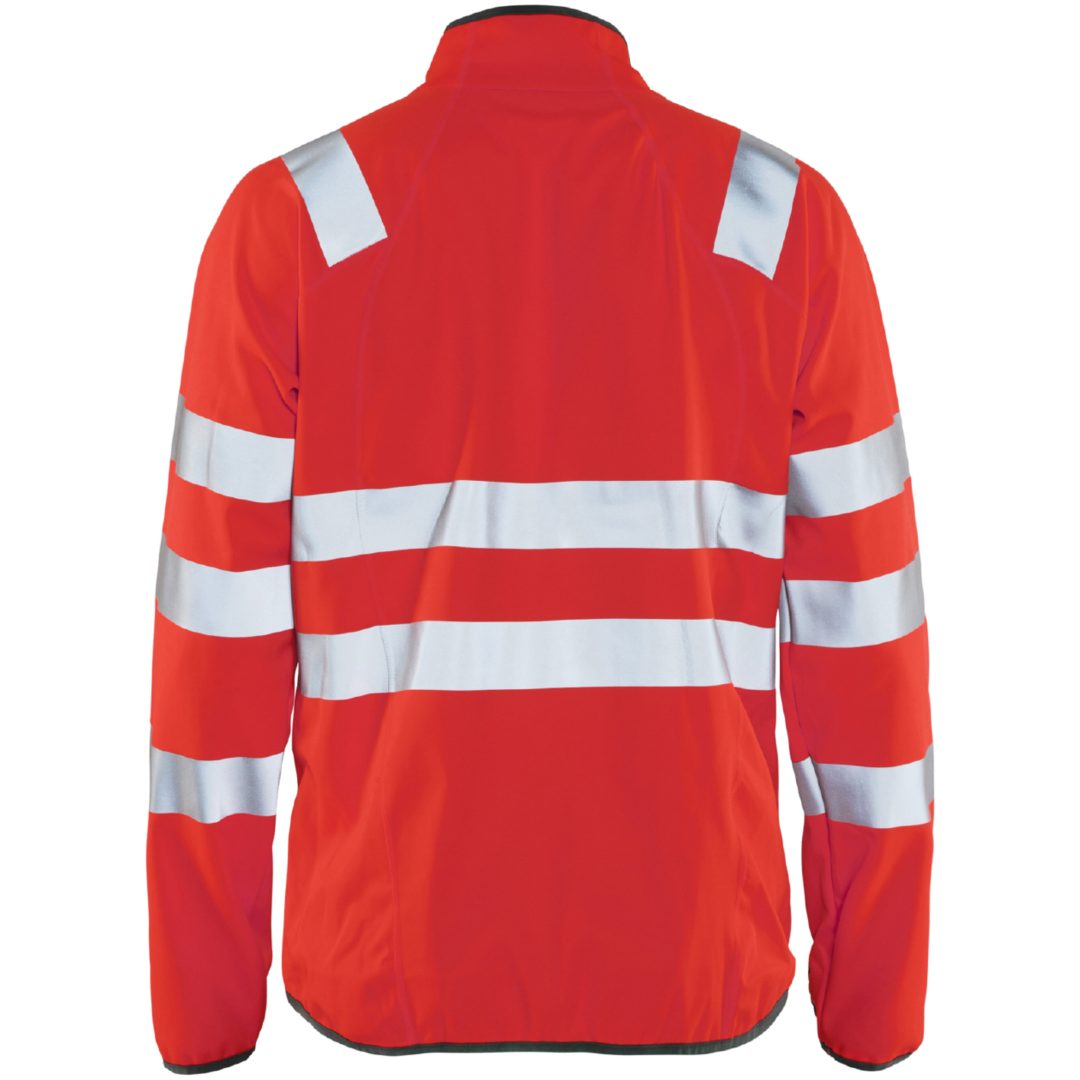 Jacka Softshell 49062512 Hivisröd BLÅKLÄDER JACKA 49062512 RÖD 3XL – bild 2