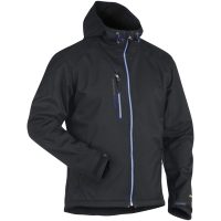 Jacka softshell 49492517 Svart / Blå BLÅKLÄDER