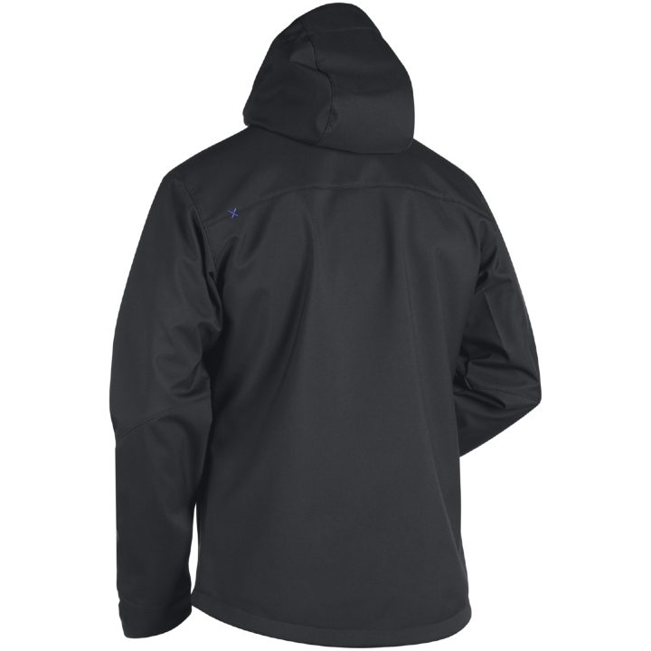 Jacka softshell 49492517 Svart / Blå BLÅKLÄDER JACKA 49492517 SVART/BLÅ XS – bild 2
