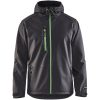 Jacka softshell 49492517 Svart / Grå BLÅKLÄDER JACKA 49492517 SVART/SILVER S – miniatyr 1