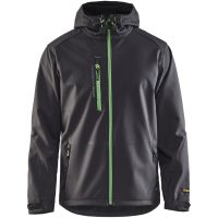 Jacka softshell 49492517 Svart / Grå BLÅKLÄDER