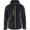 Jacka softshell 49492517 Svart / Grön BLÅKLÄDER JACKA 49492517 SVART/GRÖN XS – miniatyr 1