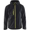 Jacka softshell 49492517 Svart / Hivisgul BLÅKLÄDER JACKA 49492517 SVART/GUL XS – miniatyr 1